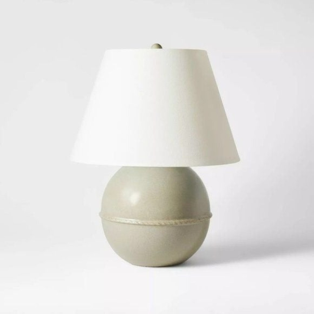 Medium Ceramic Table Lamp Green - Threshold Studio McGee, Target